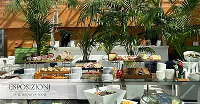 Il brunch del weekend del ristorante Esposizioni